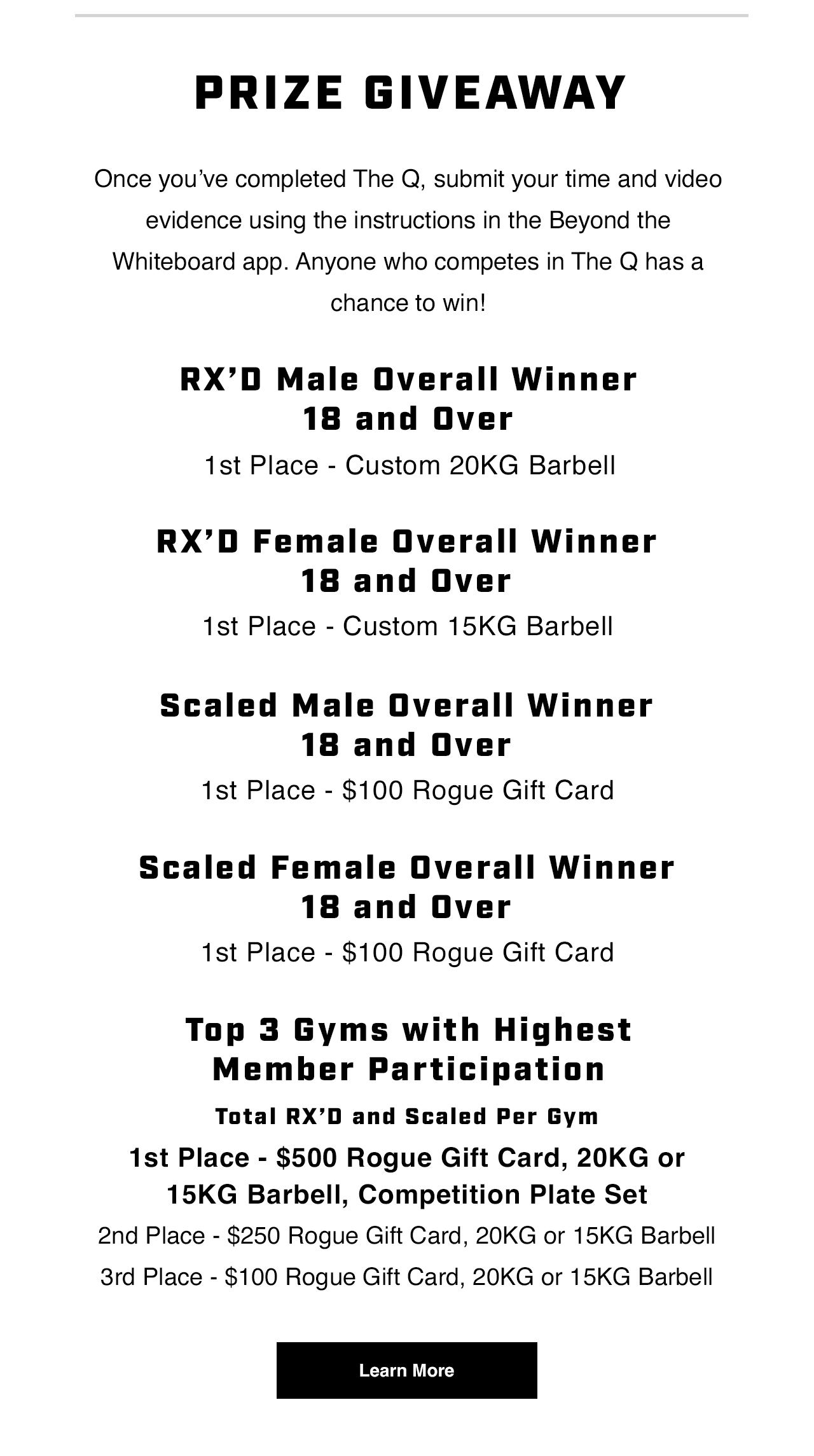 The Q Registration is Now Open Rogue Fitness